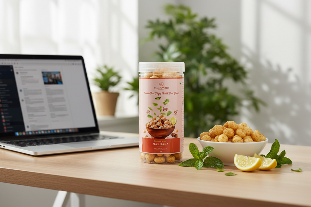 Lime & Mint Makhana - Image 3