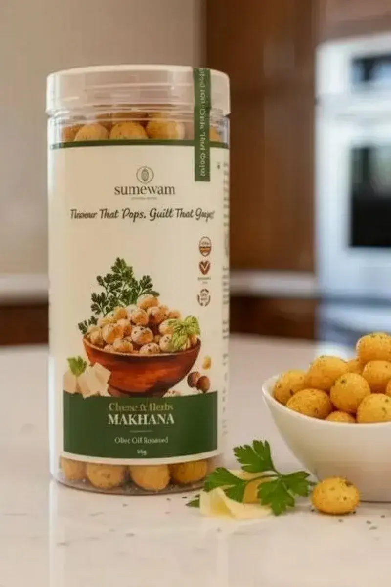 Cheese & Herbs Makhana resized