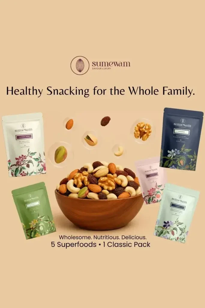 Sumewam Classic Panchmeva – 5-in-1 Premium Nut Combo resized