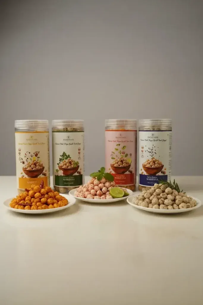 Sumewam Makhana Trio – Pick Any 3 Flavors - combo resized