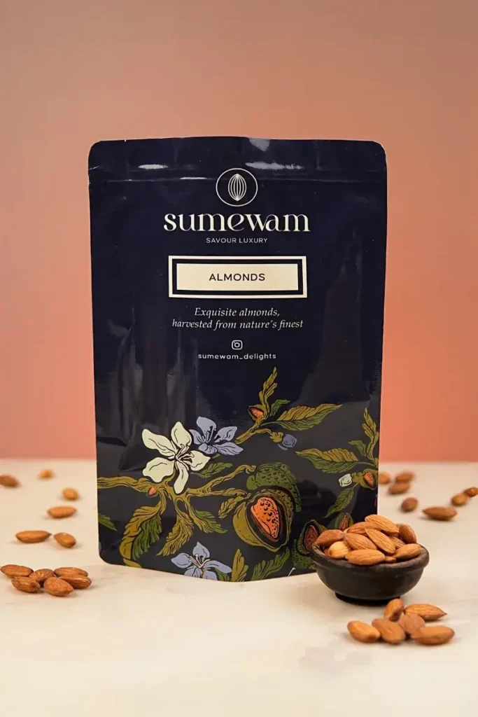tab section almonds